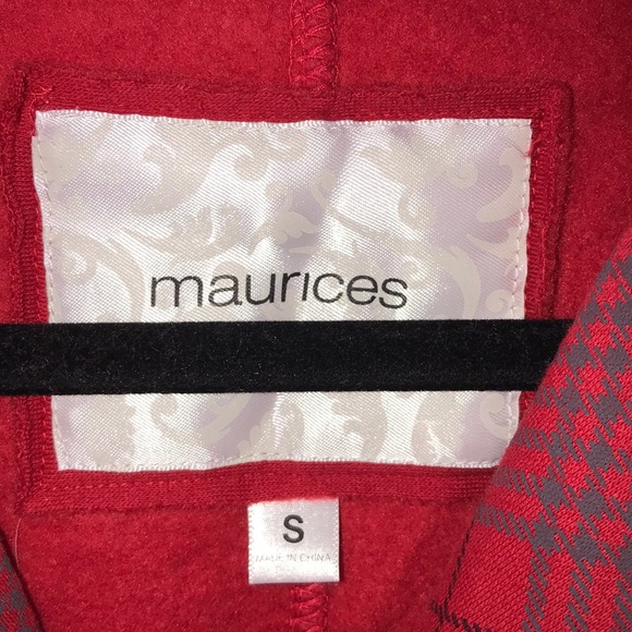 Maurices double breasted hooded coat - Picture 2 of 3